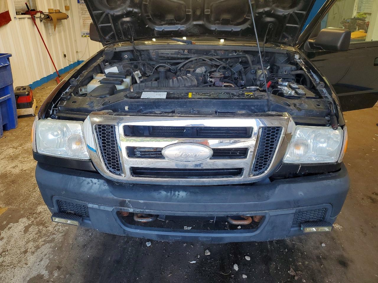 2006 Ford Ranger Super Cab Black vin: 1FTZR45E36PA93265