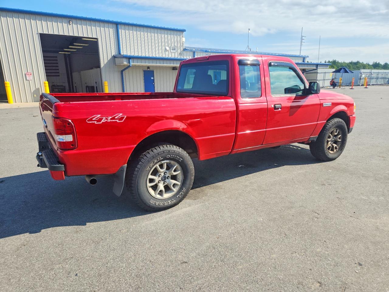 2007 Ford Ranger Super Cab Red vin: 1FTZR45E37PA64334