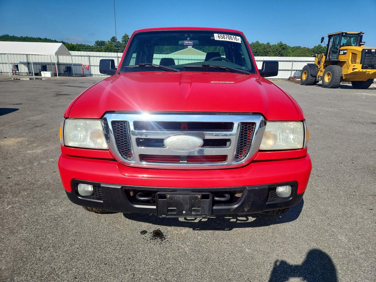 2007 Ford Ranger Super Cab Red vin: 1FTZR45E37PA64334