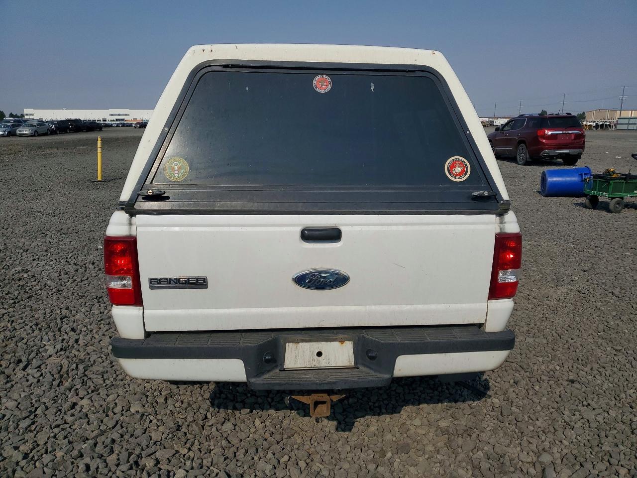 2008 Ford Ranger Super Cab White vin: 1FTZR45E38PA28354