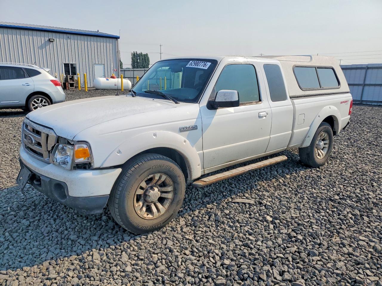 2008 Ford Ranger Super Cab White vin: 1FTZR45E38PA28354