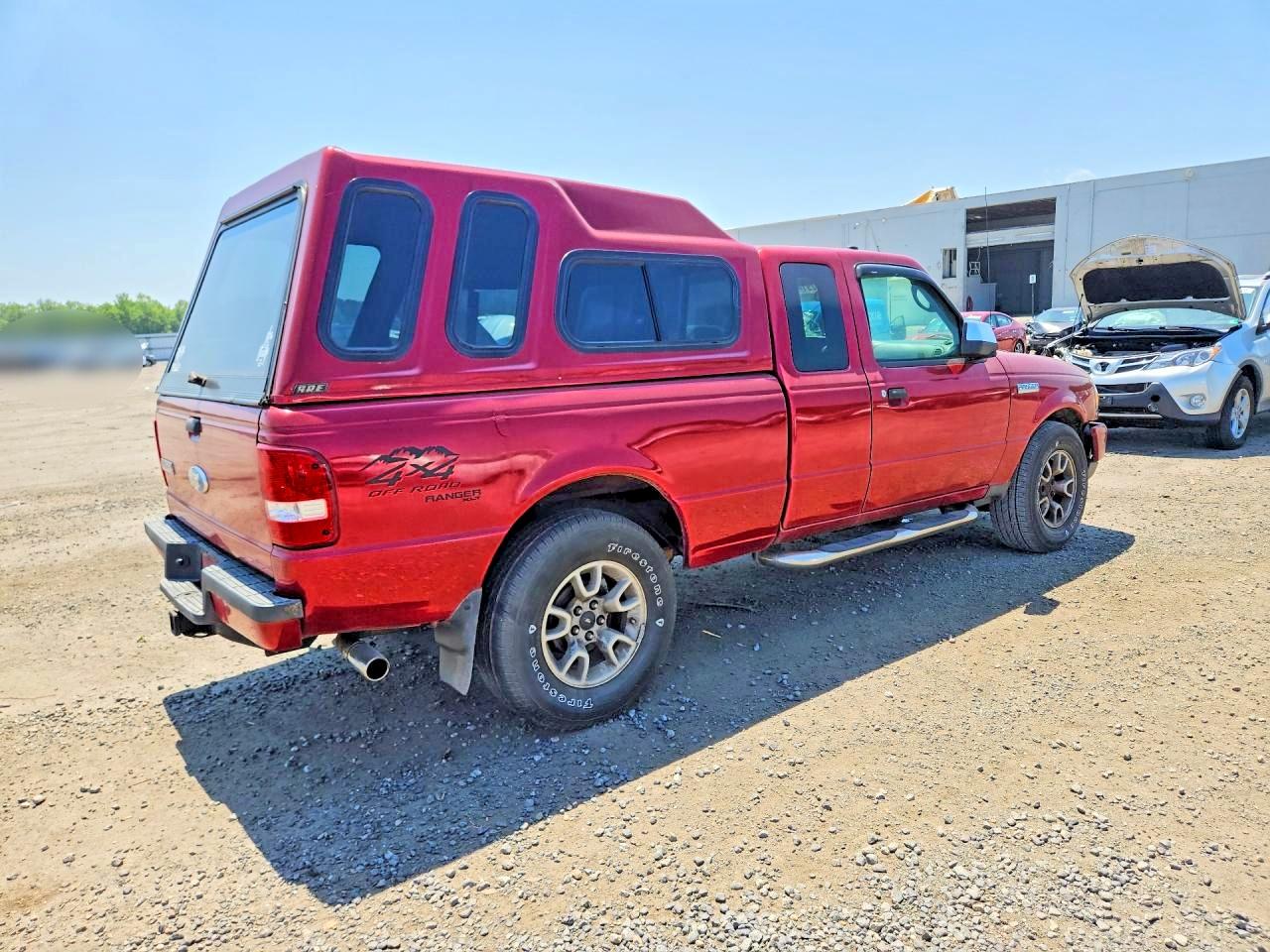 2008 Ford Ranger Super Cab Red vin: 1FTZR45E38PA59037