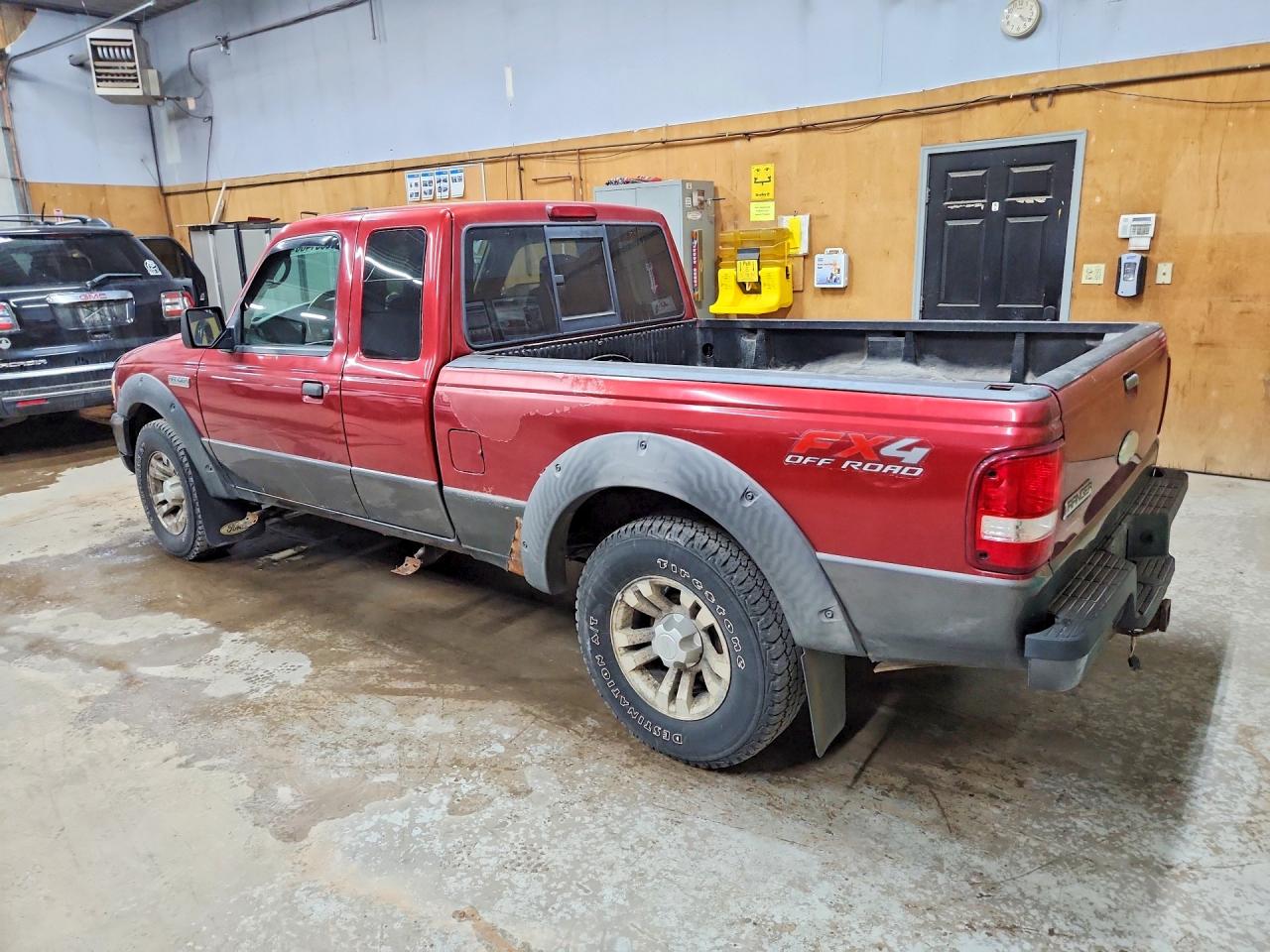 2008 Ford Ranger Super Cab Burgundy vin: 1FTZR45E38PA94001
