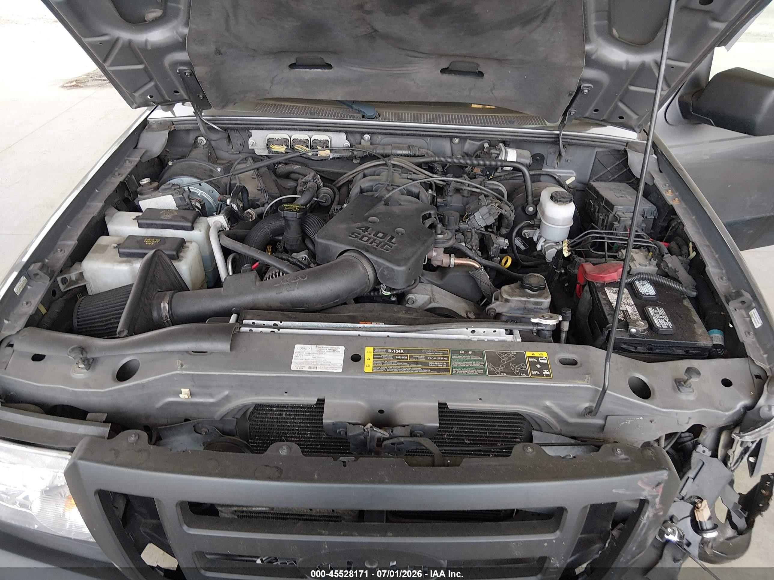 2009 Ford Ranger Fx4 Off-road/sport/xlt Серый vin: 1FTZR45E39PA44037