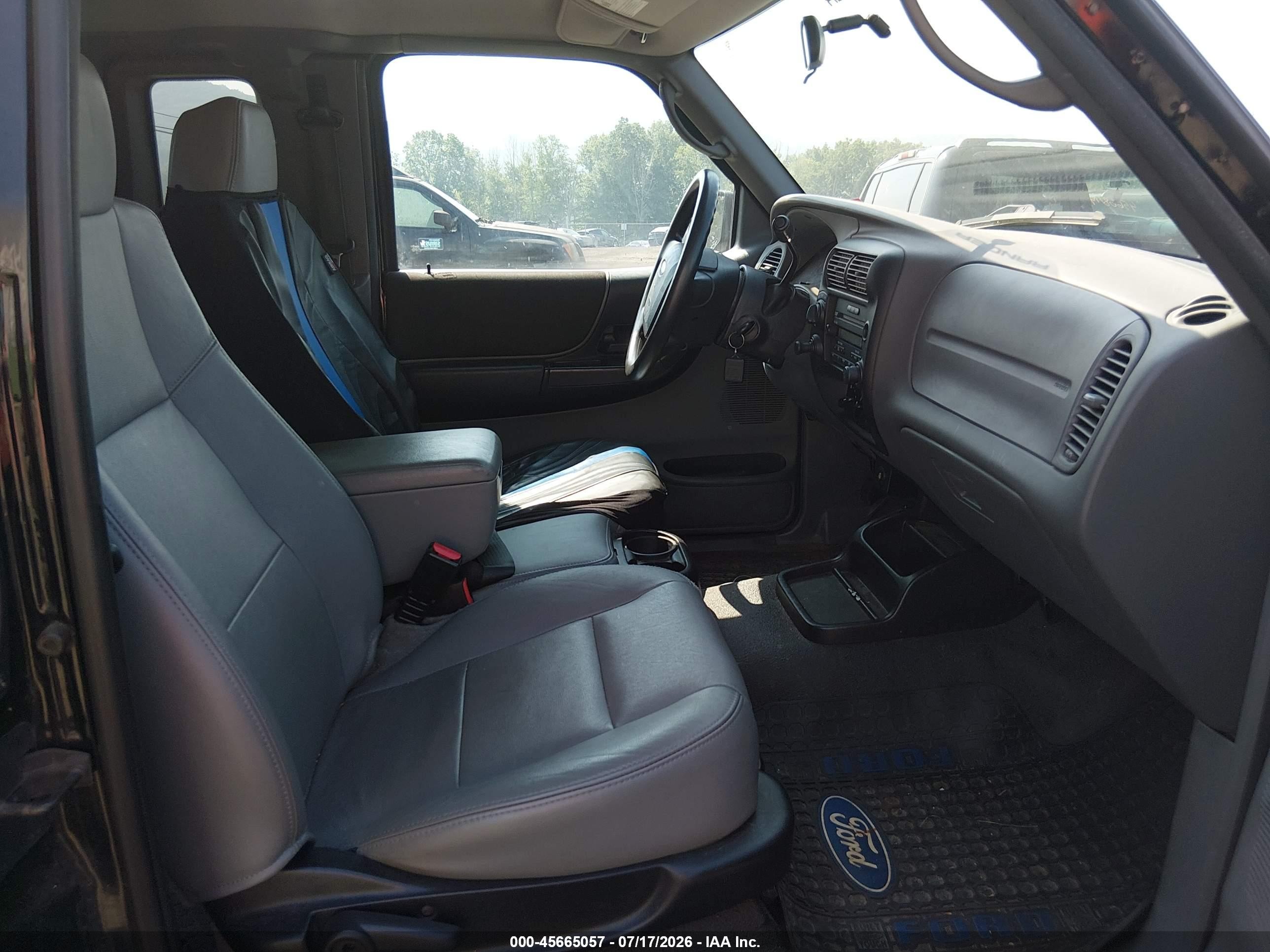 2009 Ford Ranger Fx4 Off-road/sport/xlt Black vin: 1FTZR45E39PA44524
