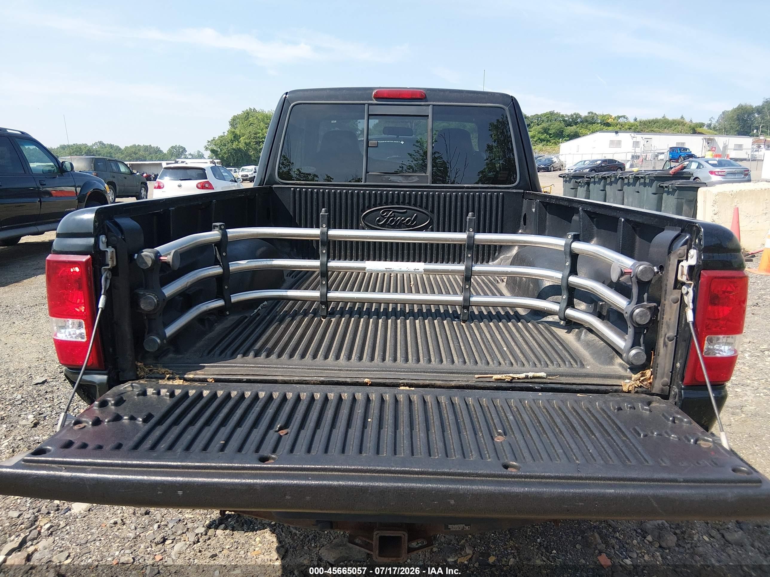 2009 Ford Ranger Fx4 Off-road/sport/xlt Black vin: 1FTZR45E39PA44524