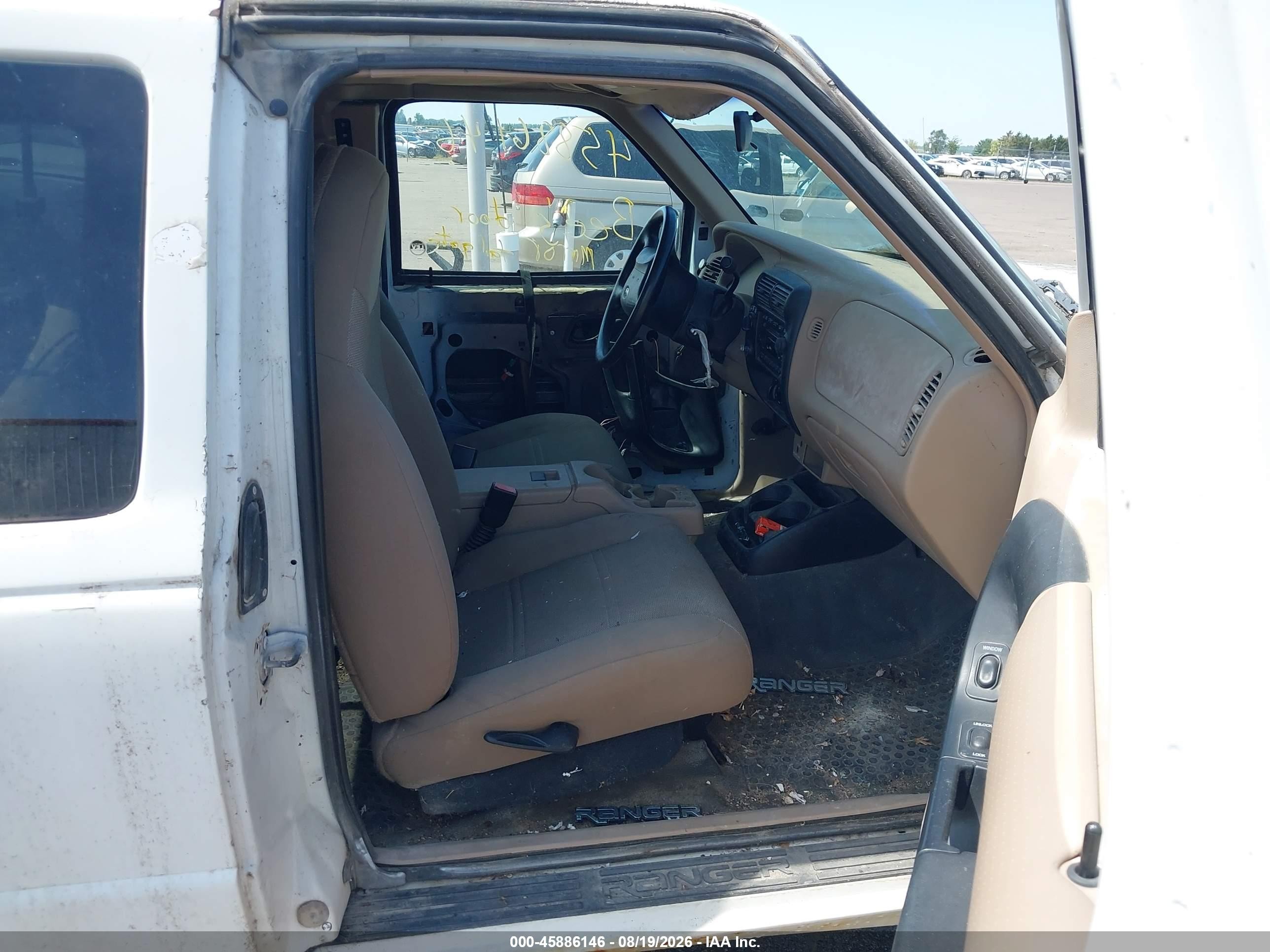 2002 Ford Ranger Edge/xlt White vin: 1FTZR45E42PA72807