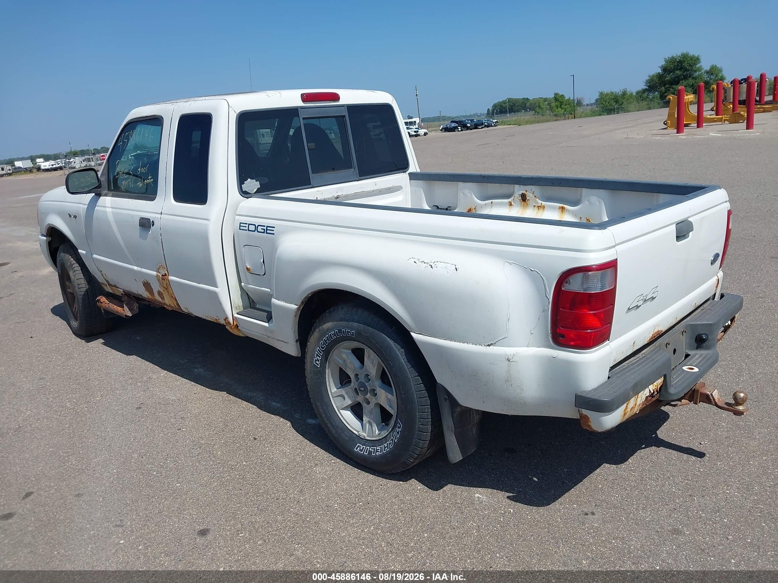 2002 Ford Ranger Edge/xlt White vin: 1FTZR45E42PA72807