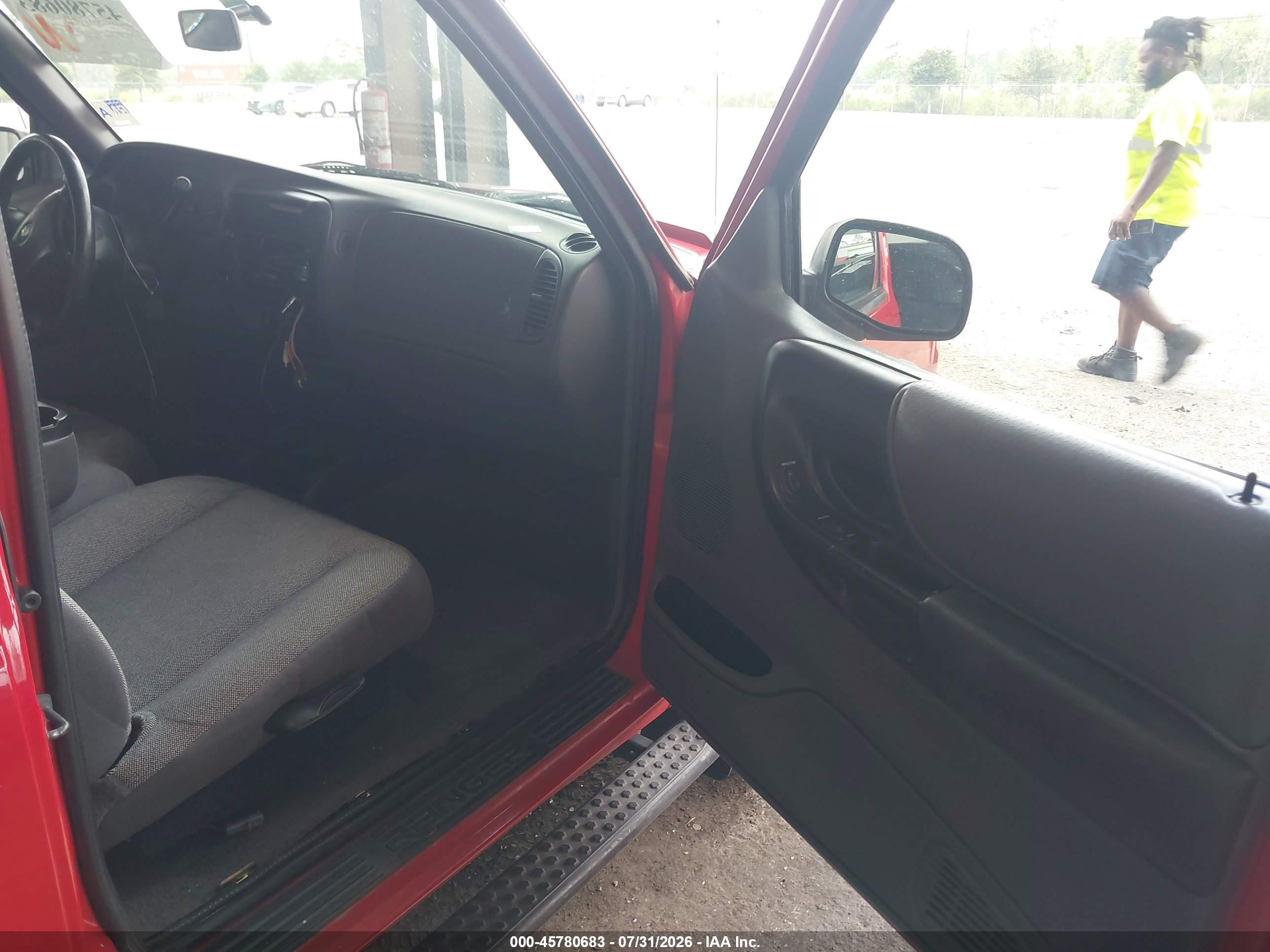 2002 Ford Ranger Edge/xlt Red vin: 1FTZR45E42PB30043