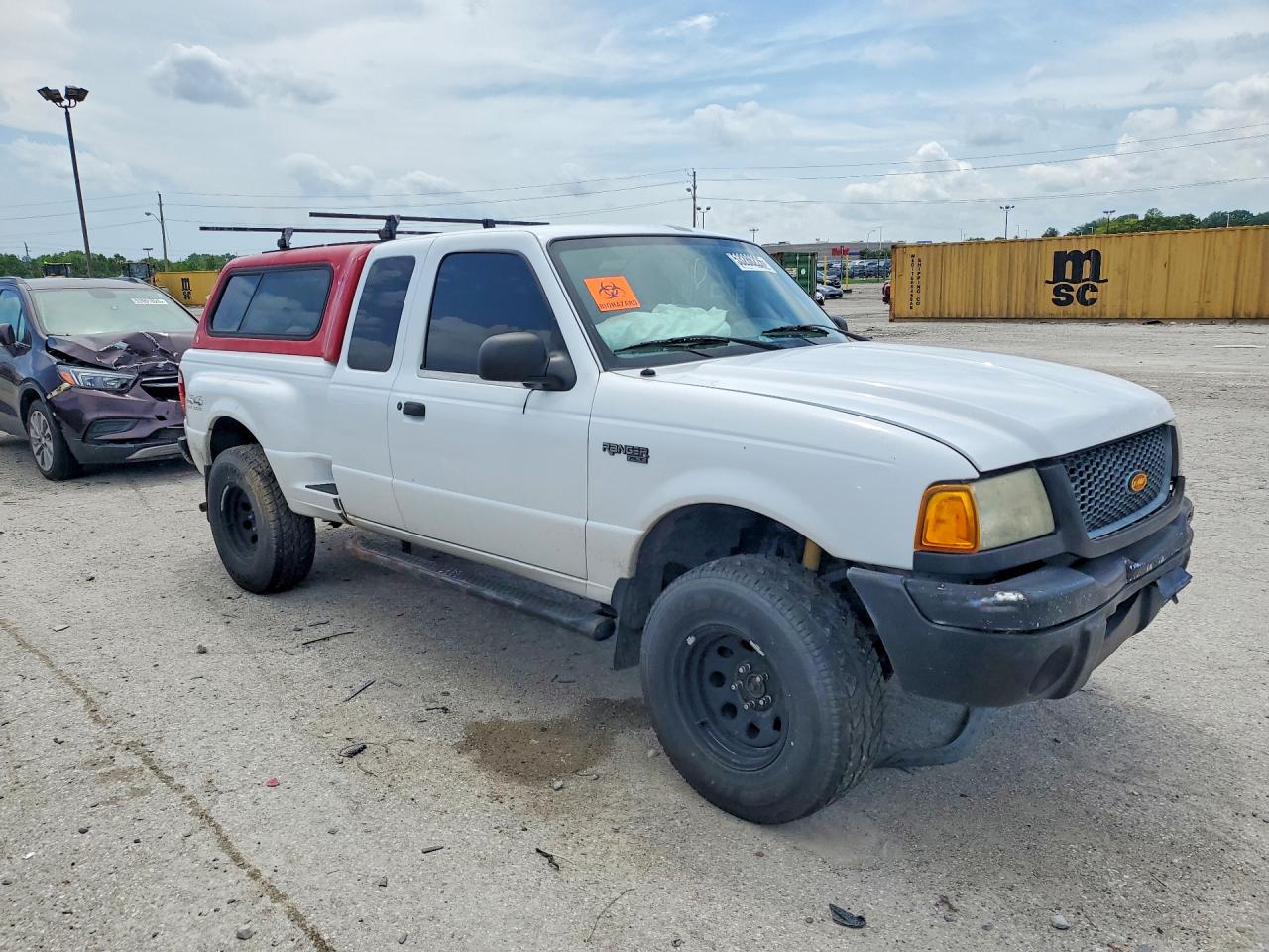 2002 Ford Ranger Super Cab Белый vin: 1FTZR45E42PB69862