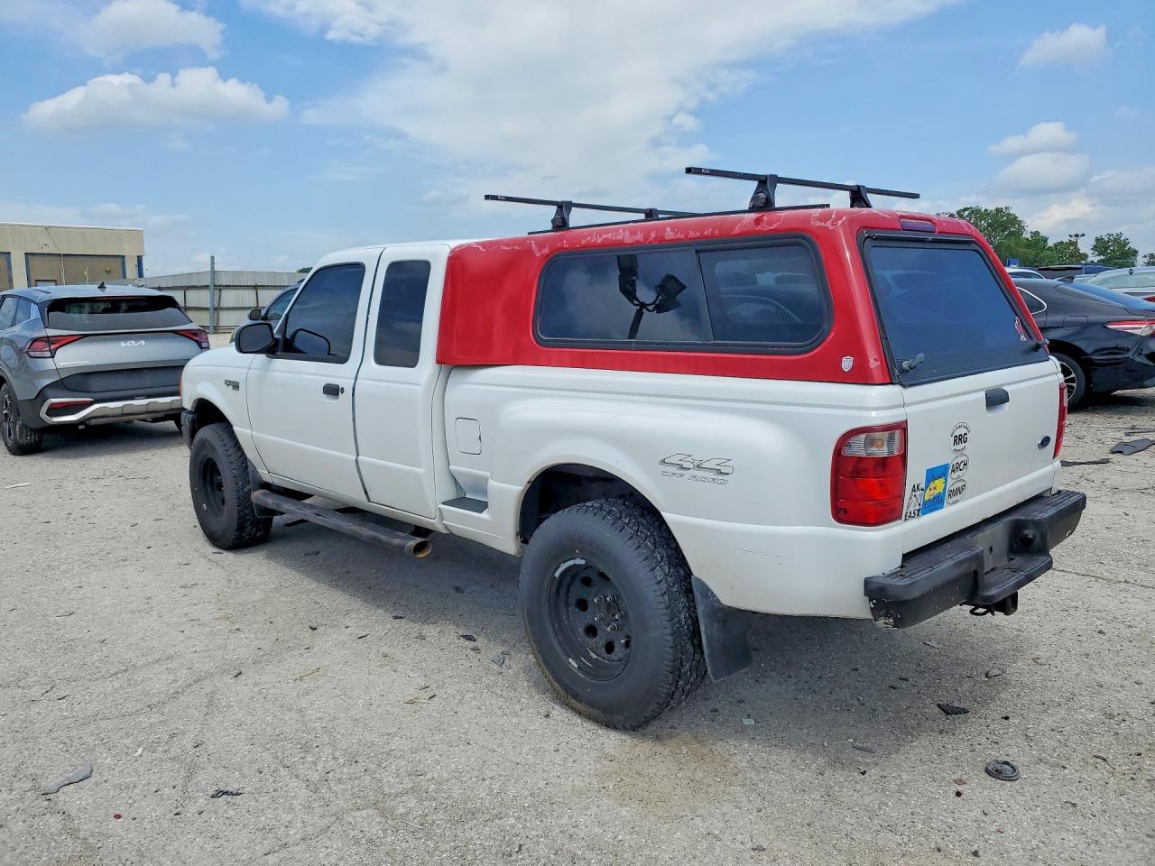 2002 Ford Ranger Super Cab Белый vin: 1FTZR45E42PB69862