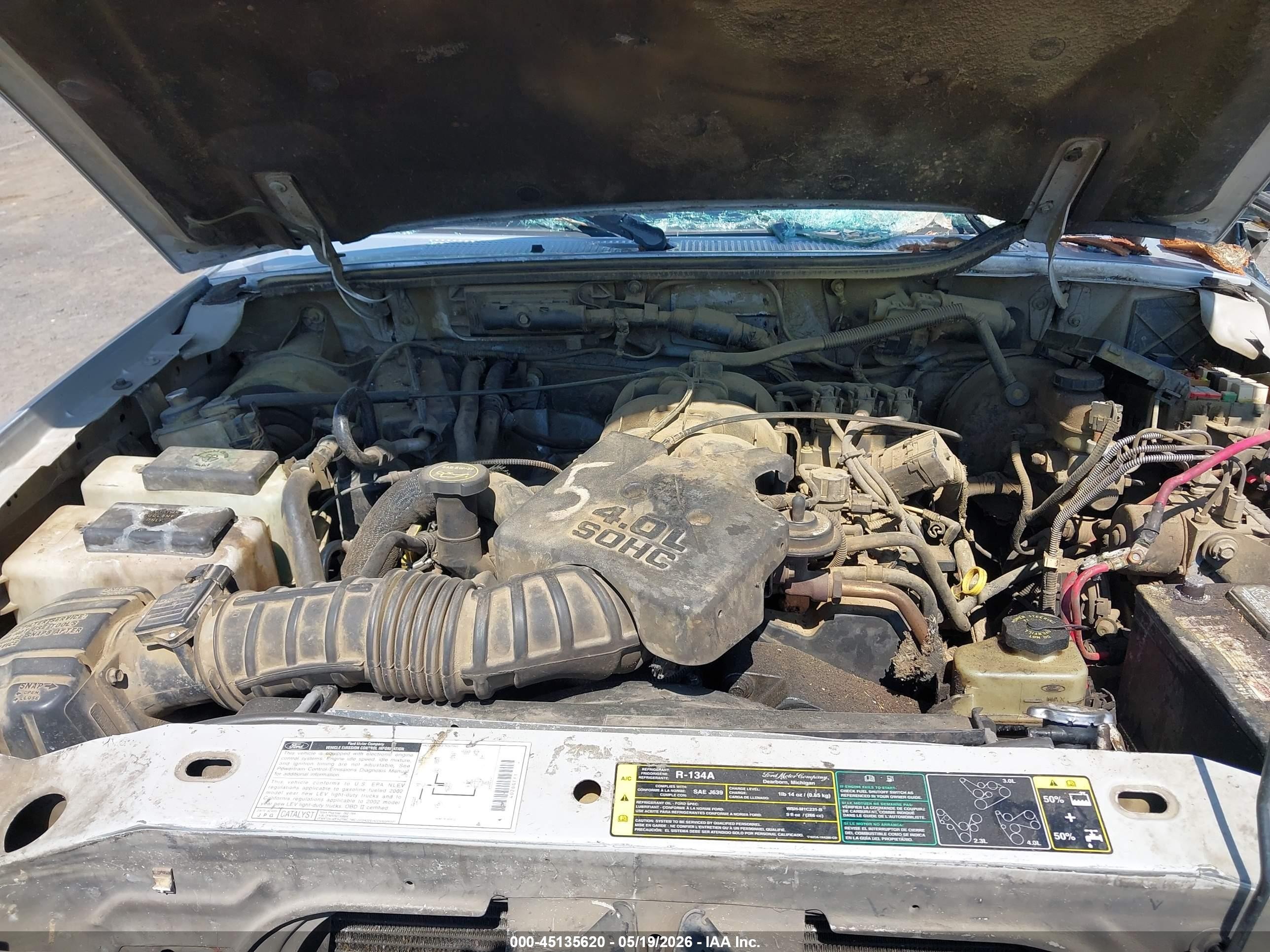 2002 Ford Ranger Edge/xlt Серебряный vin: 1FTZR45E42PB74625