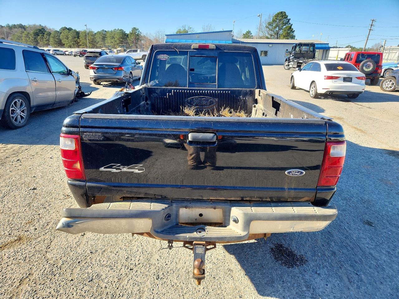 2002 Ford Ranger Super Cab Black vin: 1FTZR45E42TA39765