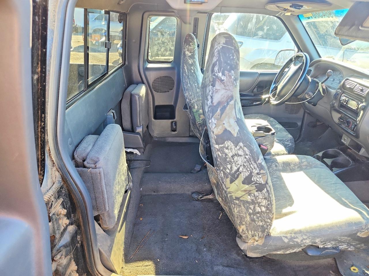 2002 Ford Ranger Super Cab Black vin: 1FTZR45E42TA39765