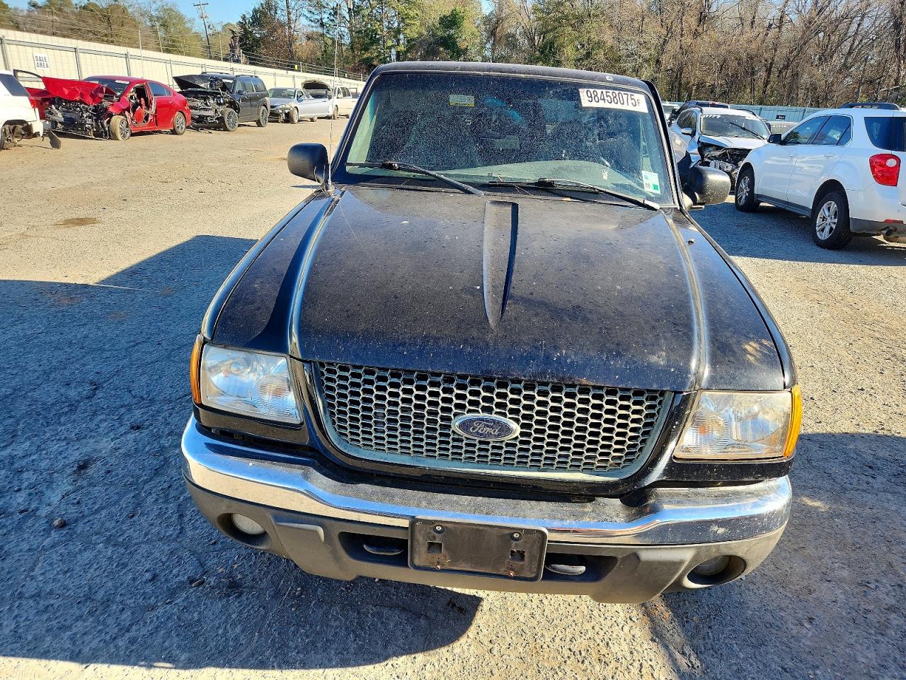 2002 Ford Ranger Super Cab Black vin: 1FTZR45E42TA39765