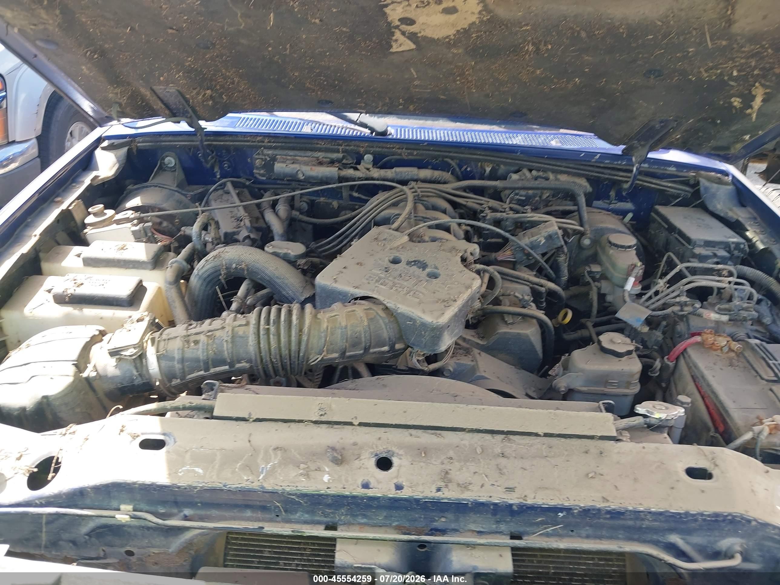 2003 Ford Ranger Edge/xlt Blue vin: 1FTZR45E43PA63557