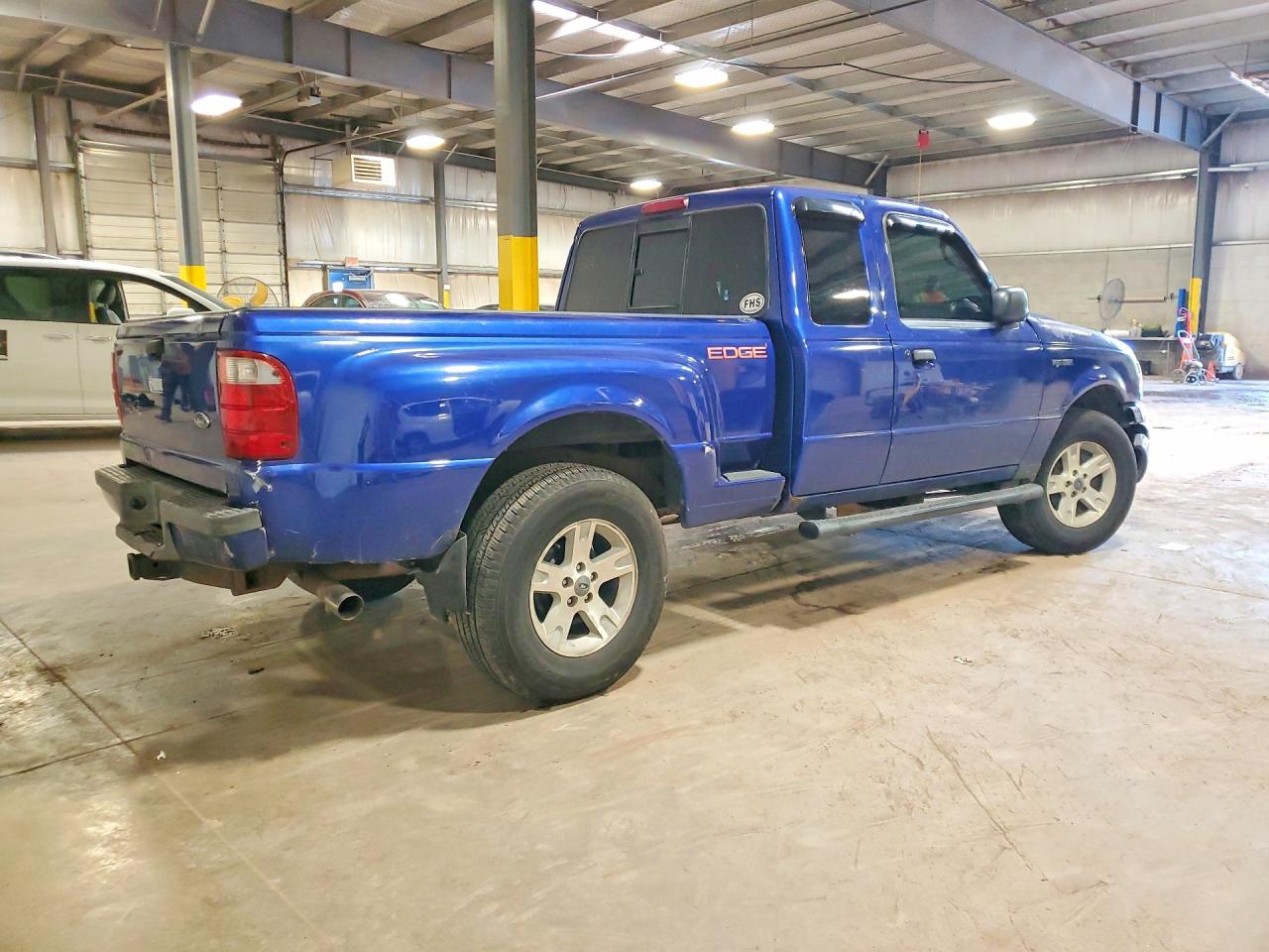 2003 Ford Ranger Super Cab Blue vin: 1FTZR45E43PA78933