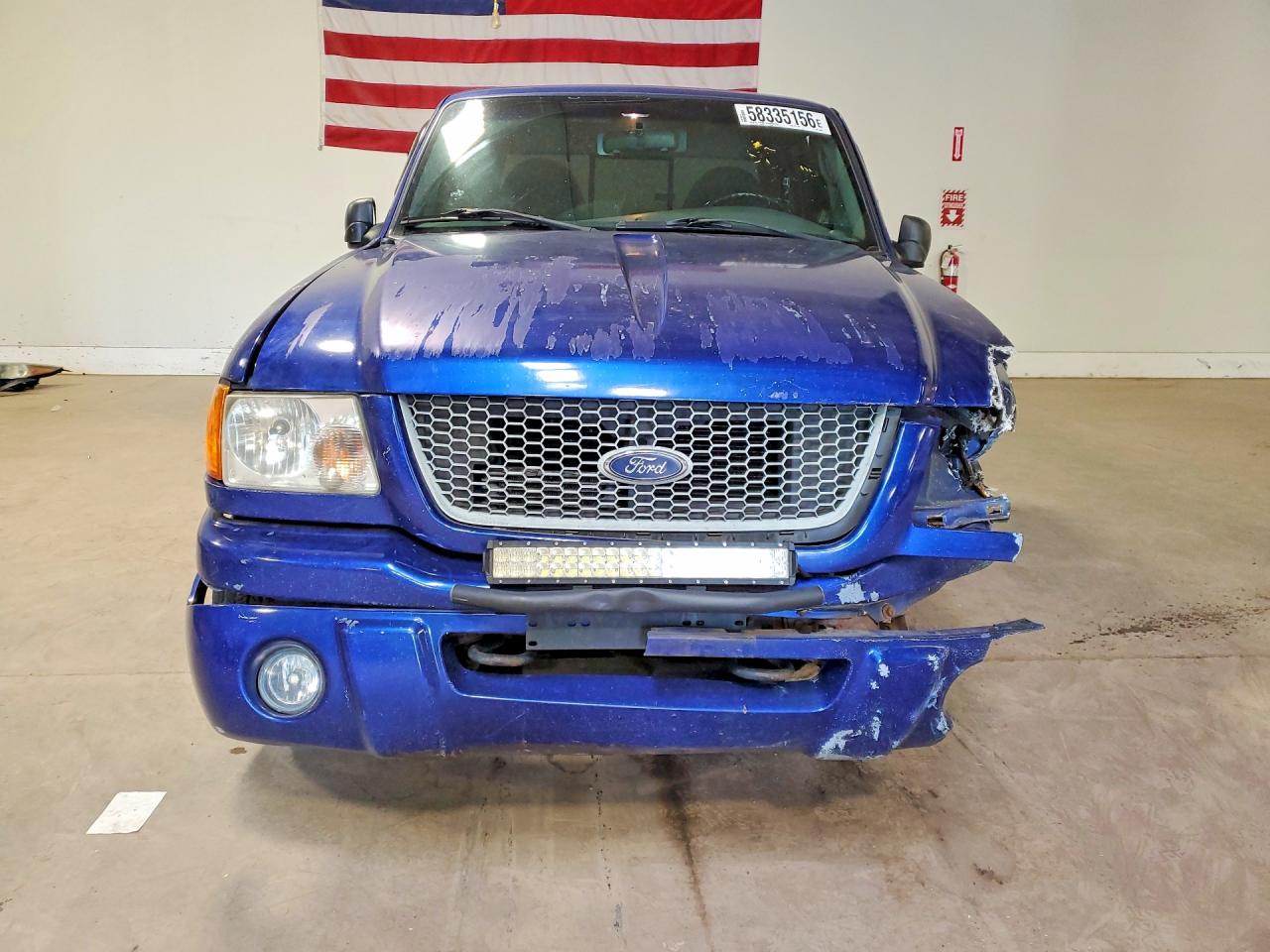 2003 Ford Ranger Super Cab Blue vin: 1FTZR45E43PA78933