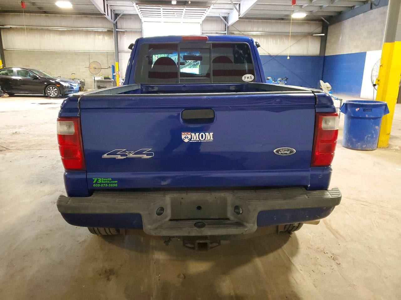 2003 Ford Ranger Super Cab Blue vin: 1FTZR45E43PA78933