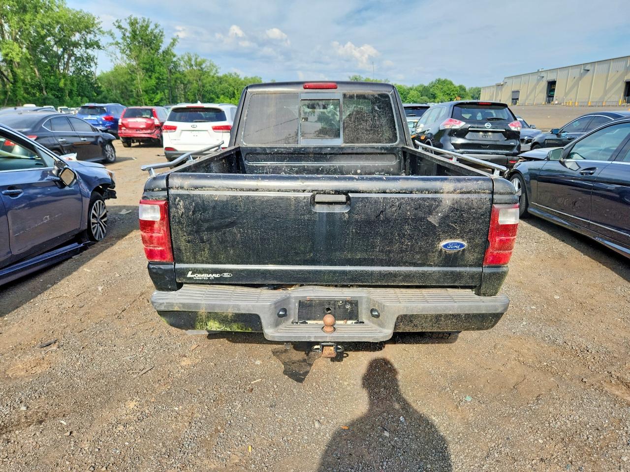 2003 Ford Ranger Super Cab Black vin: 1FTZR45E43TA07948