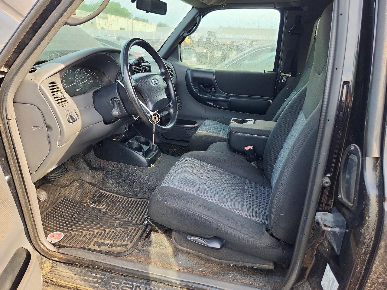 2003 Ford Ranger Super Cab Black vin: 1FTZR45E43TA07948