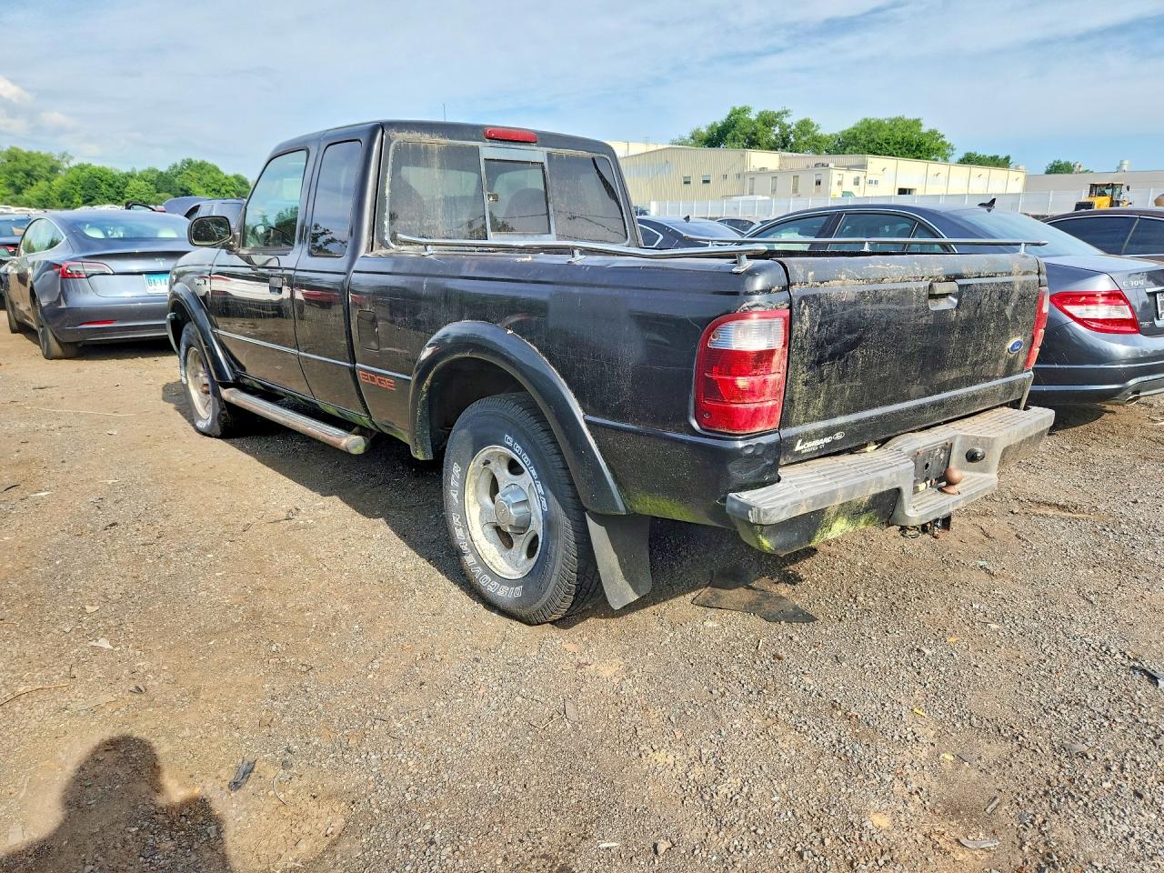 2003 Ford Ranger Super Cab Black vin: 1FTZR45E43TA07948