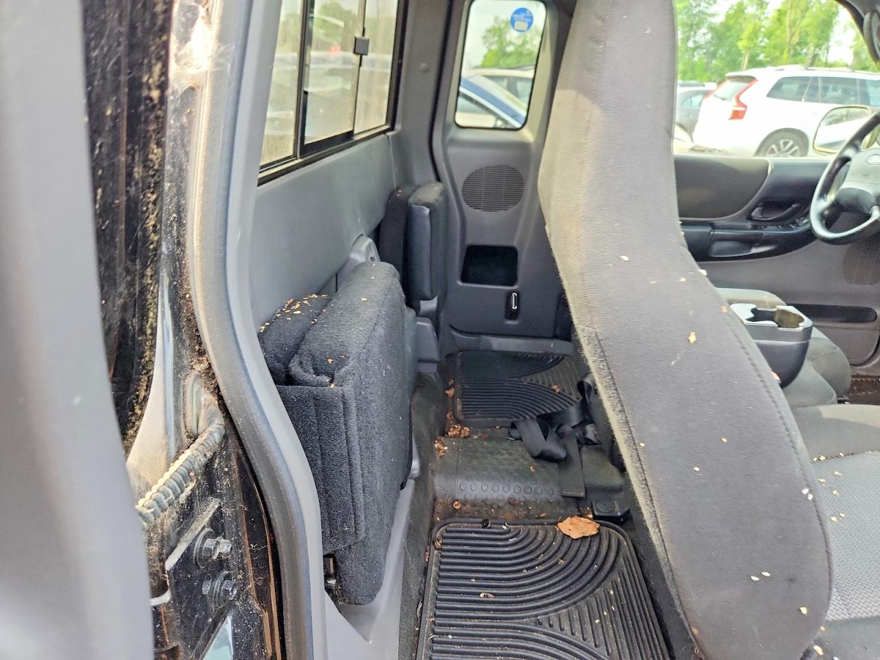 2003 Ford Ranger Super Cab Black vin: 1FTZR45E43TA07948