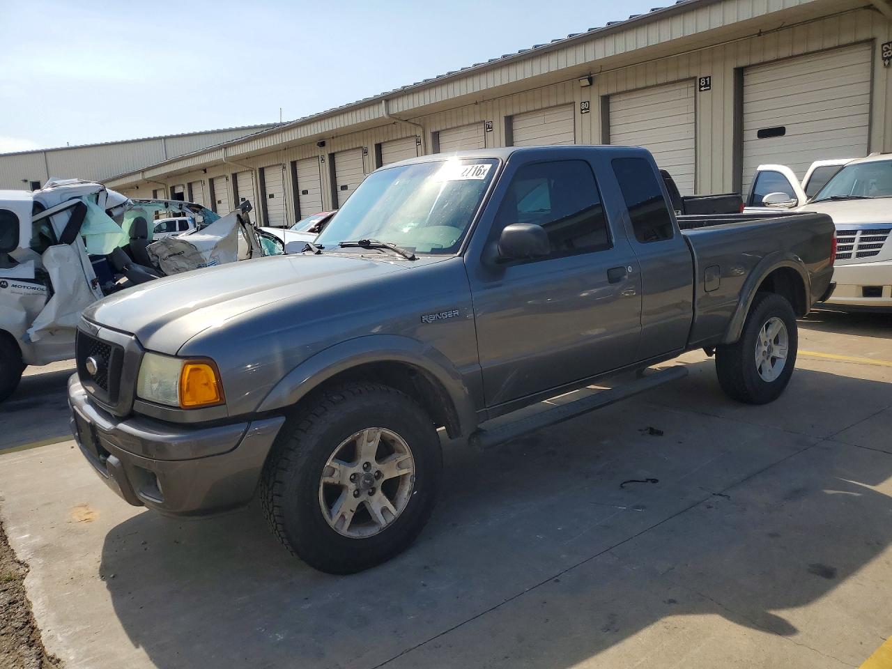 2004 Ford Ranger Super Cab Gray vin: 1FTZR45E44PA10049
