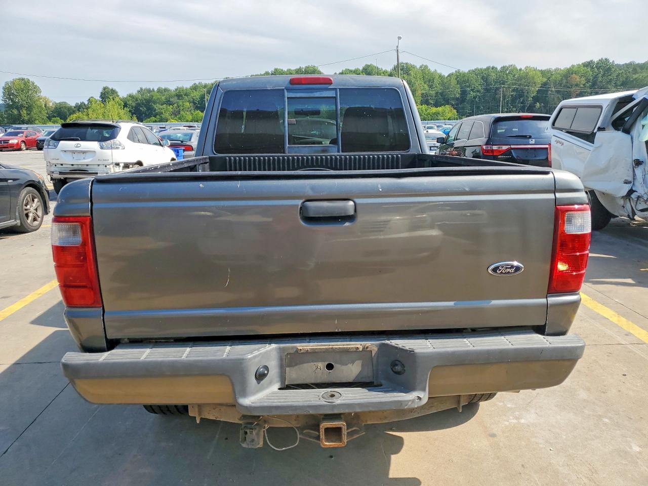 2004 Ford Ranger Super Cab Gray vin: 1FTZR45E44PA10049