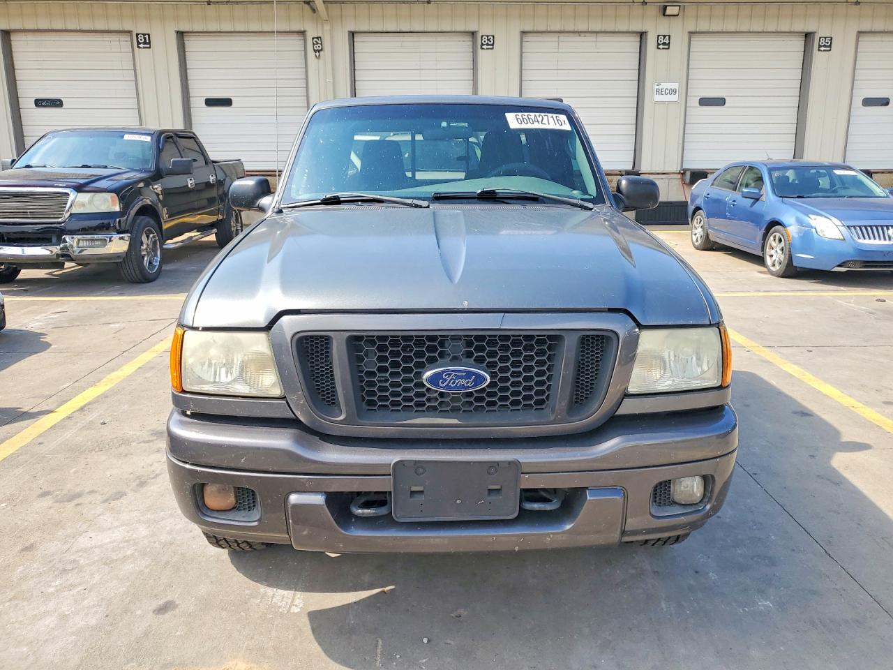 2004 Ford Ranger Super Cab Gray vin: 1FTZR45E44PA10049