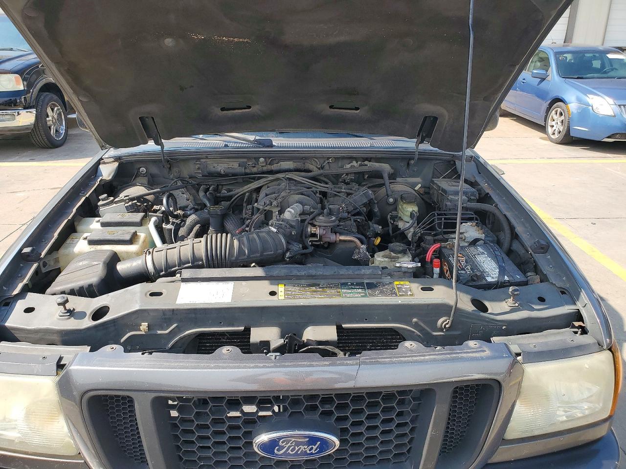 2004 Ford Ranger Super Cab Gray vin: 1FTZR45E44PA10049