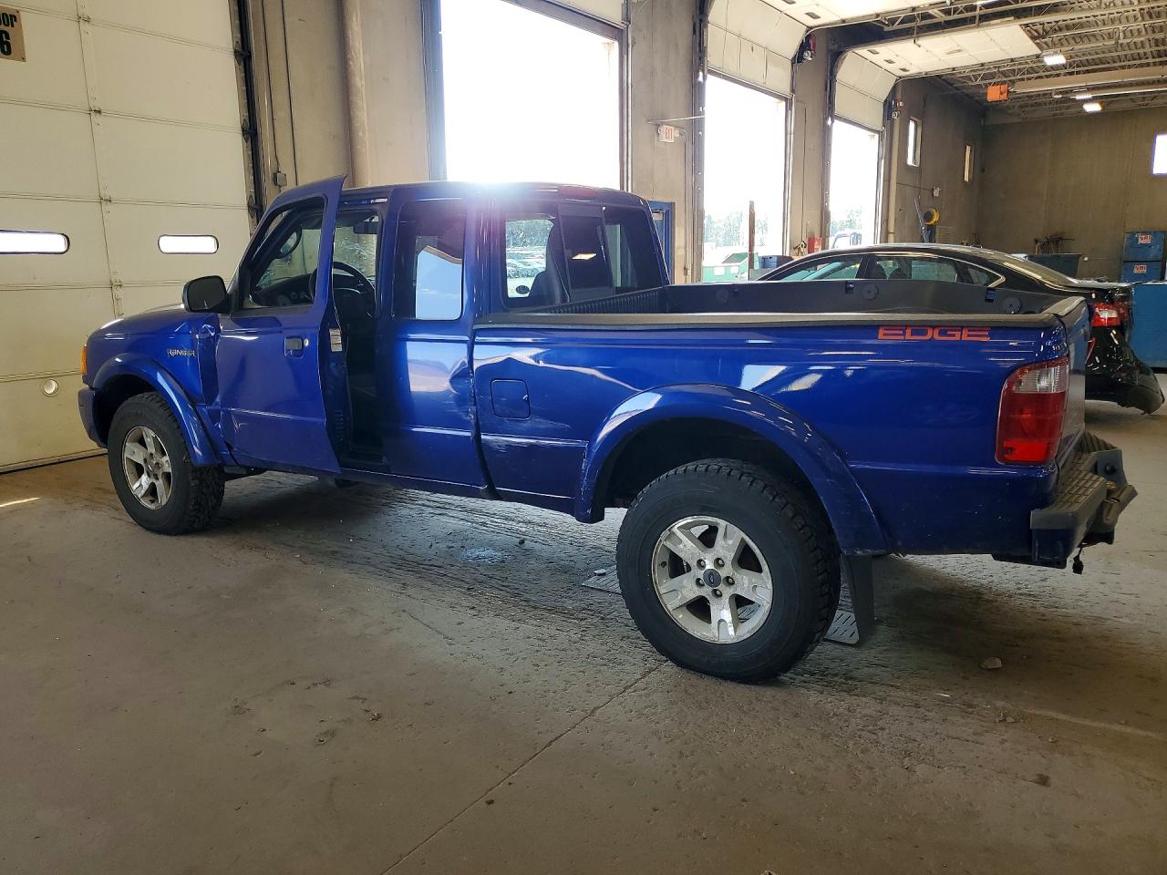 2004 Ford Ranger Super Cab Blue vin: 1FTZR45E44PA39308
