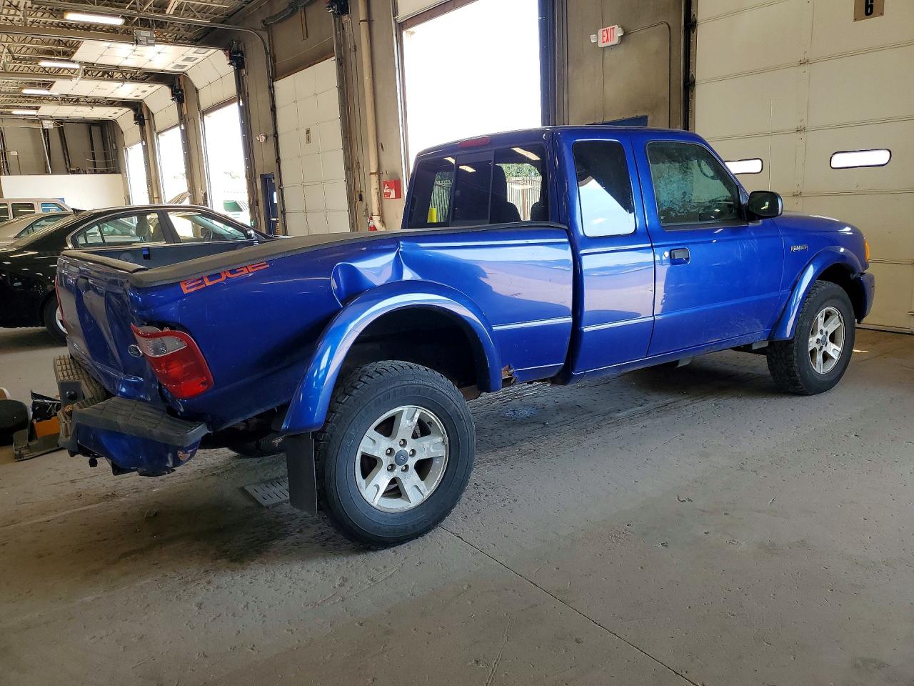 2004 Ford Ranger Super Cab Blue vin: 1FTZR45E44PA39308