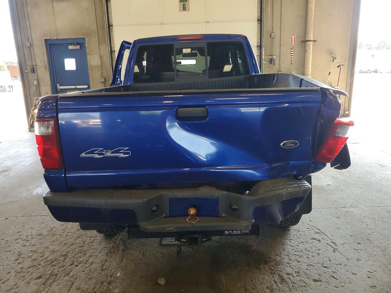 2004 Ford Ranger Super Cab Blue vin: 1FTZR45E44PA39308