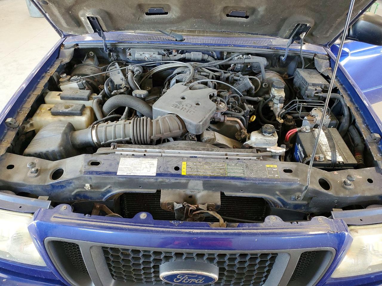 2004 Ford Ranger Super Cab Blue vin: 1FTZR45E44PA39308