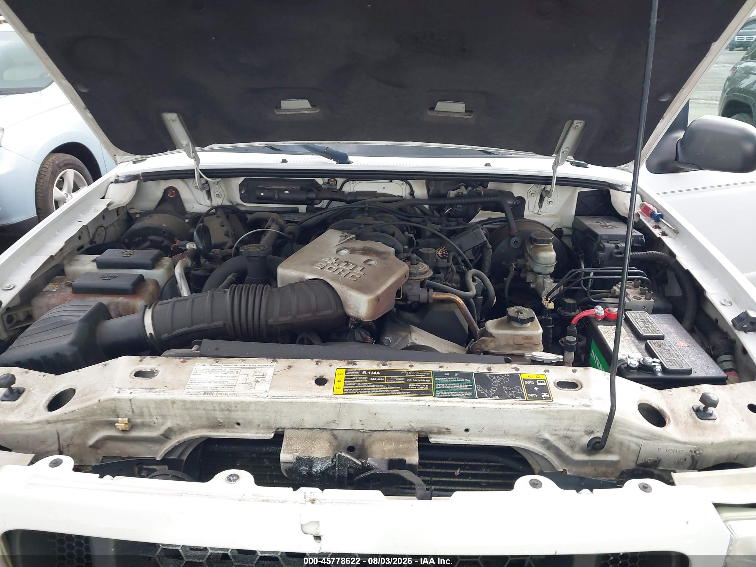 2004 Ford Ranger Edge/tremor/xlt White vin: 1FTZR45E44PB32359