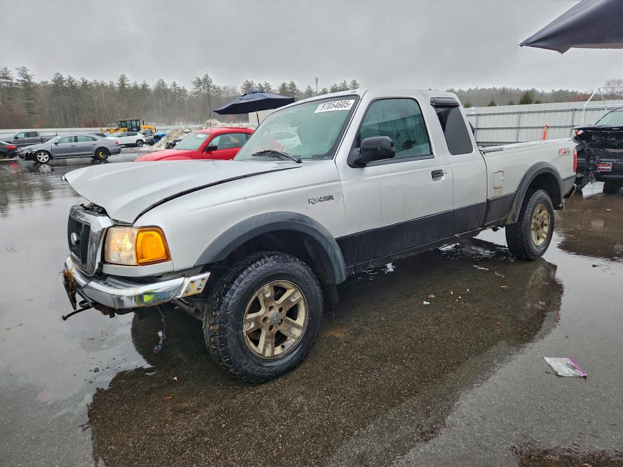 2005 Ford Ranger Super Cab Silver vin: 1FTZR45E45PA69071
