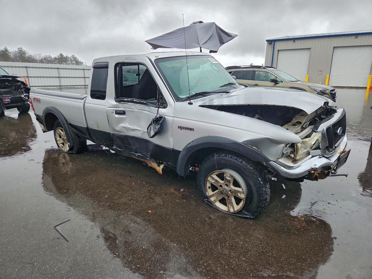 2005 Ford Ranger Super Cab Серебряный vin: 1FTZR45E45PA69071