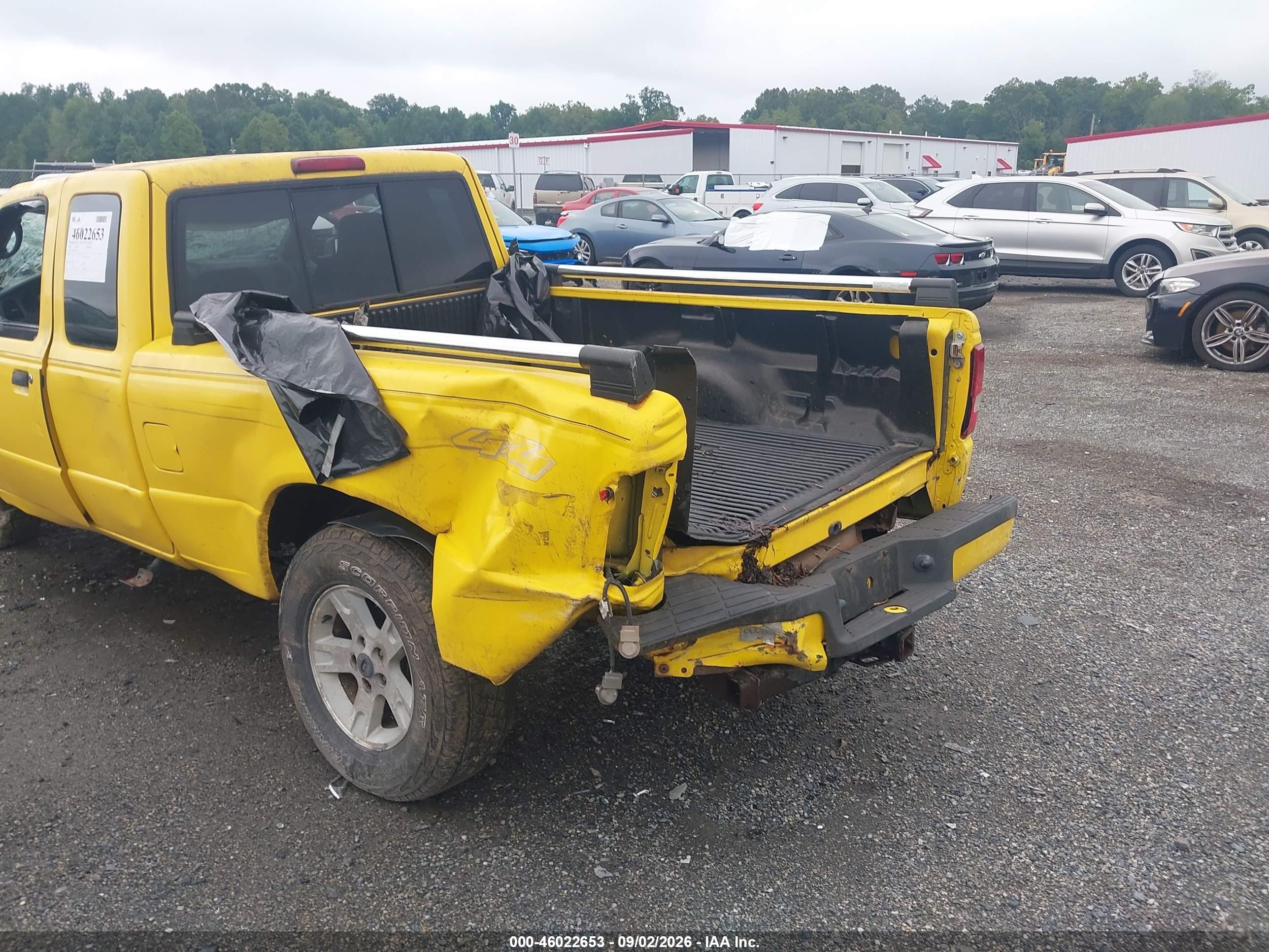 2006 Ford Ranger Fx4 Level Ii/fx4 Off-road/sport/xlt Yellow vin: 1FTZR45E46PA19739