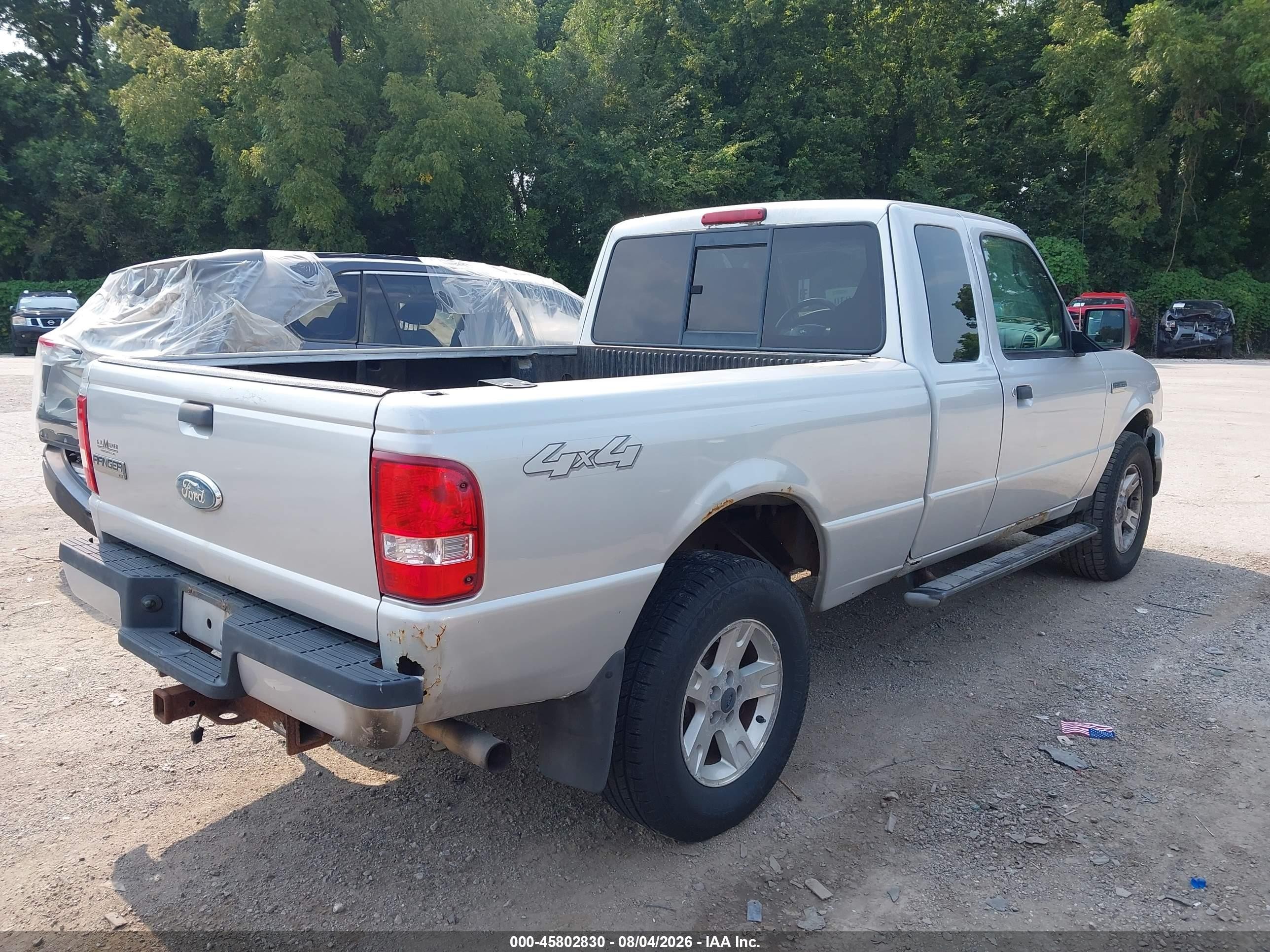 2006 Ford Ranger Fx4 Level Ii/fx4 Off-road/sport/xlt Серый vin: 1FTZR45E46PA81223