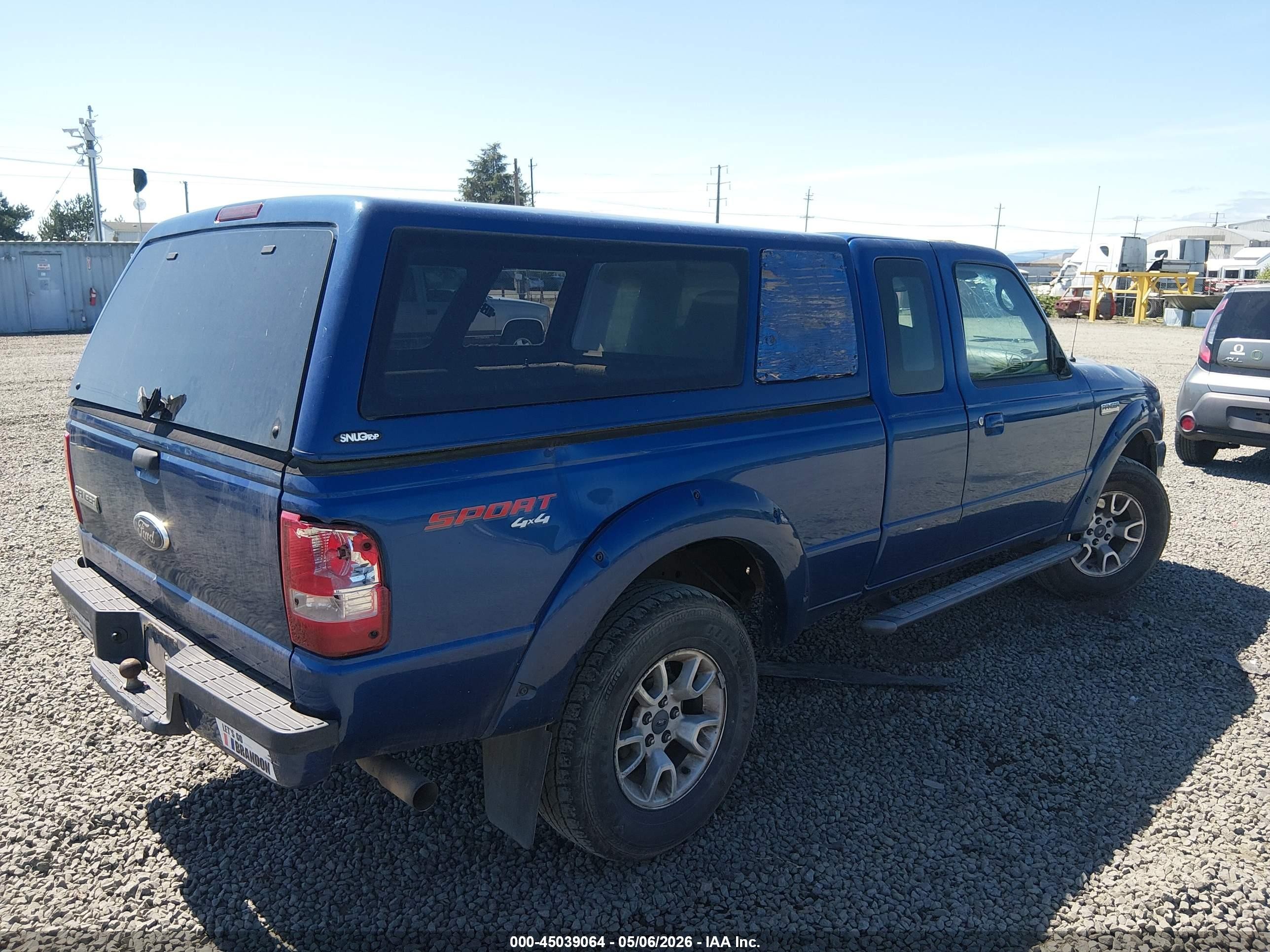 2007 Ford Ranger Fx4 Level Ii/fx4 Off-road/sport/xlt Dark Blue vin: 1FTZR45E47PA04286
