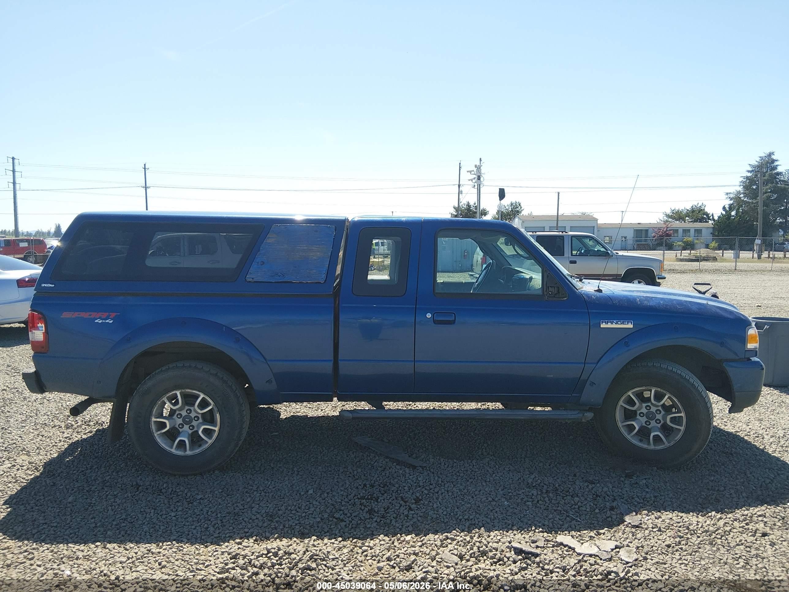 2007 Ford Ranger Fx4 Level Ii/fx4 Off-road/sport/xlt Dark Blue vin: 1FTZR45E47PA04286