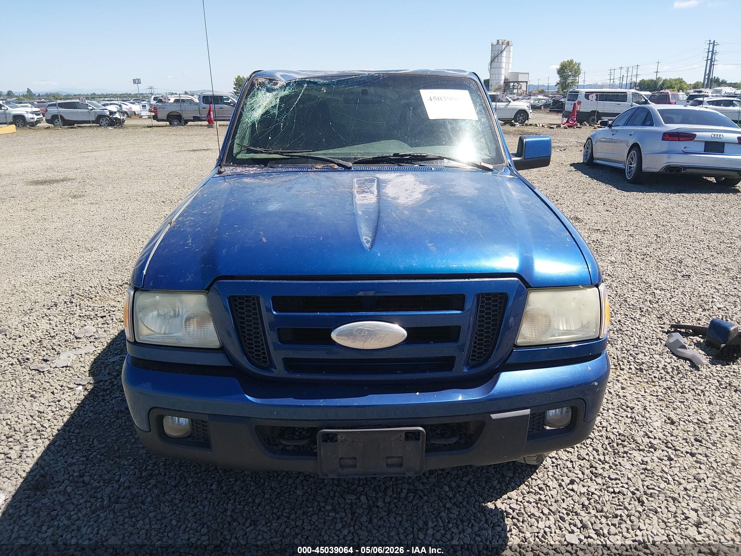 2007 Ford Ranger Fx4 Level Ii/fx4 Off-road/sport/xlt Dark Blue vin: 1FTZR45E47PA04286