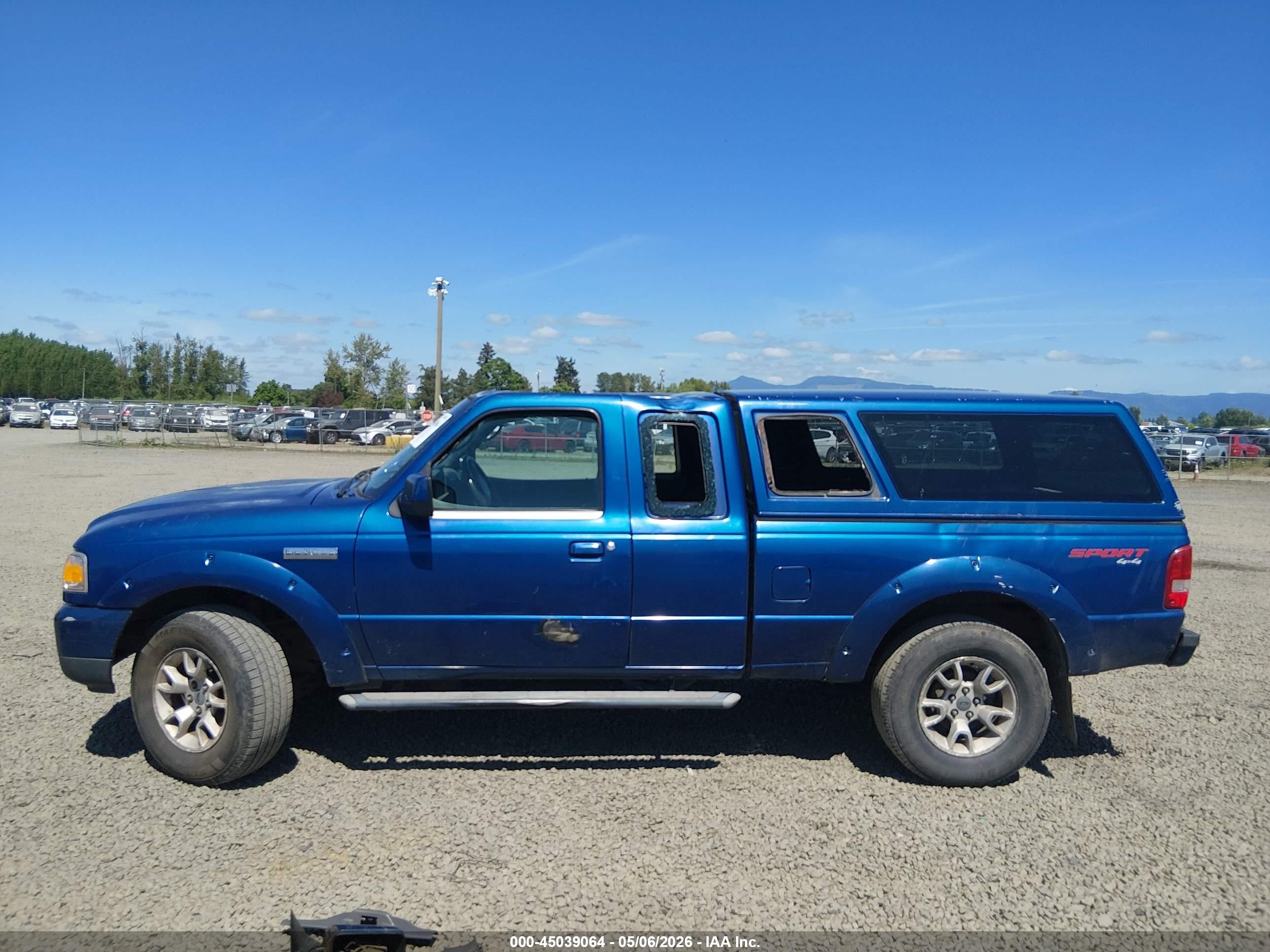 2007 Ford Ranger Fx4 Level Ii/fx4 Off-road/sport/xlt Dark Blue vin: 1FTZR45E47PA04286