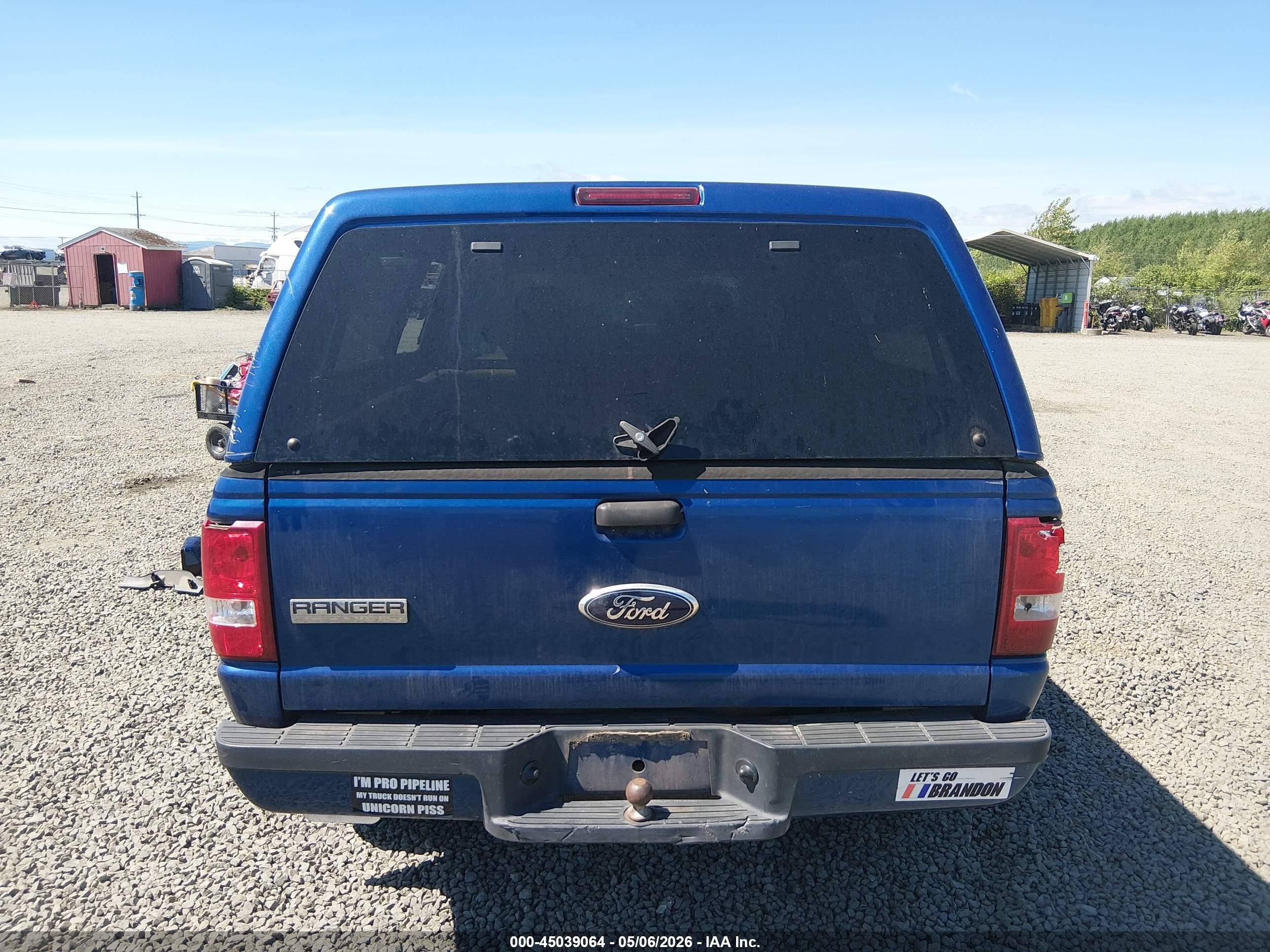 2007 Ford Ranger Fx4 Level Ii/fx4 Off-road/sport/xlt Dark Blue vin: 1FTZR45E47PA04286