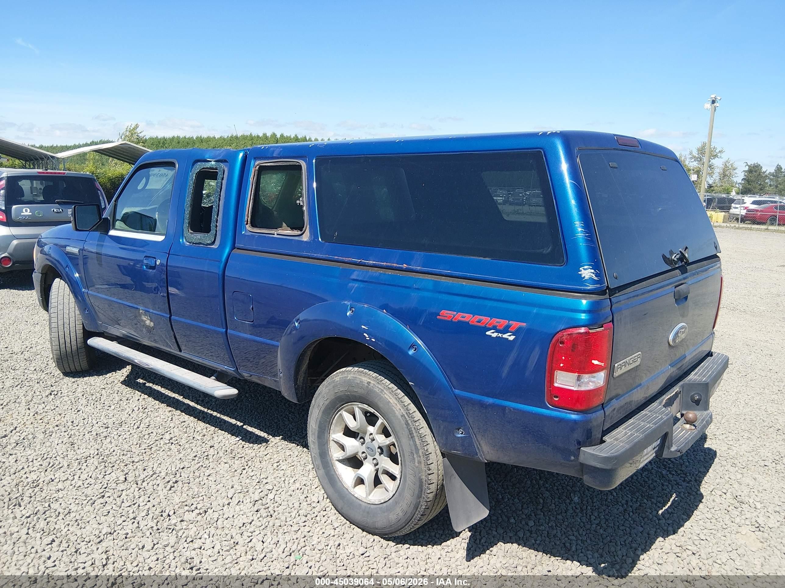 2007 Ford Ranger Fx4 Level Ii/fx4 Off-road/sport/xlt Dark Blue vin: 1FTZR45E47PA04286