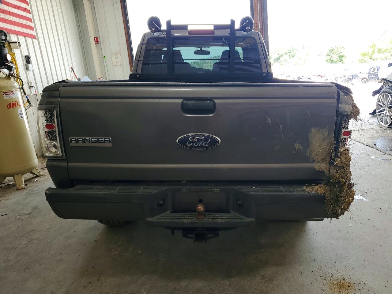 2008 Ford Ranger Super Cab Серый vin: 1FTZR45E48PA11868