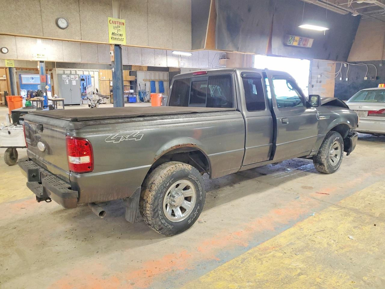 2008 Ford Ranger Super Cab Gray vin: 1FTZR45E48PA17637