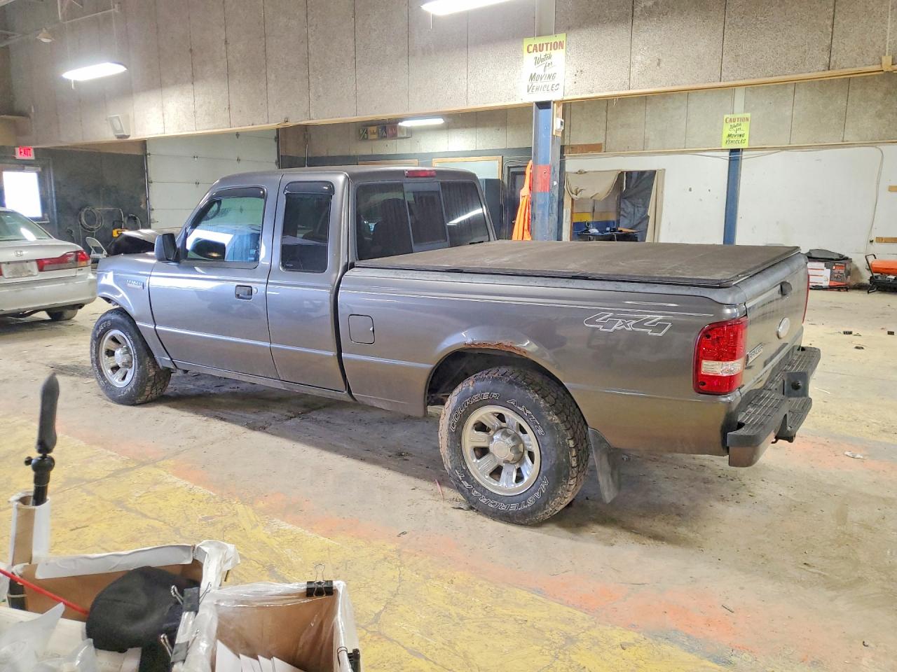 2008 Ford Ranger Super Cab Gray vin: 1FTZR45E48PA17637