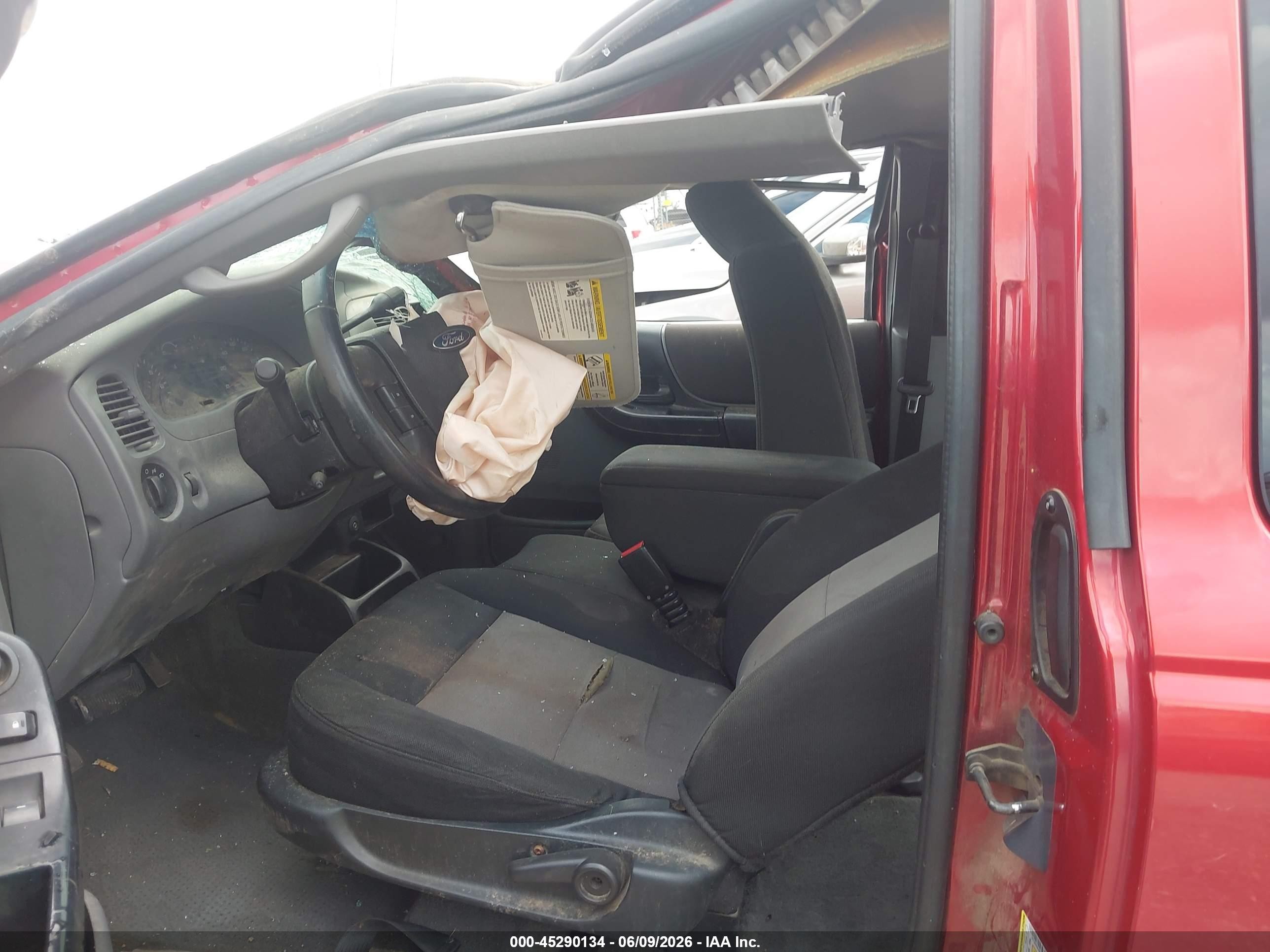 2008 Ford Ranger Xlt Red vin: 1FTZR45E48PA58088
